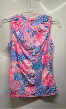 Load image into Gallery viewer, Lilly Pulitzer Womens Essie Multicolor Floral Sleeveless Blouse Top Size S