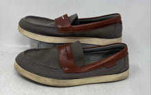 Load image into Gallery viewer, Cole Haan Mens Nantucket 2.0 C33800 Gray Brown Slip-On Penny Loafer Shoes 13 W