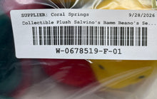 Load image into Gallery viewer, Set Of 6 Pcs Salvino's Bamm Beano's Collectible Plush Toys With Tags