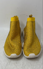 Load image into Gallery viewer, Soreal Womens Yellow Studded Slip-On Sneaker Shoes Size 8 With Dust Bag