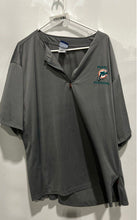 Load image into Gallery viewer, Reebok Mens Gray Miami Dolphins Short Sleeve T-Shirt Size 2XL