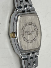Load image into Gallery viewer, Armitron Women's Silver-Gold tone75/5195TT Vintage Genuine Diamond Watch (NCL)