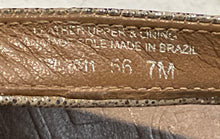 Load image into Gallery viewer, Authentic Tory Burch Womens Thora Brown Slip-On Thong Sandals Size 7 M