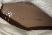 Load image into Gallery viewer, Authentic Giuseppe Zanotti Womens White Ankle Booties Size EUR 39.5 Stained Worn