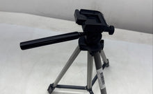 Load image into Gallery viewer, Vivitar VPT-120 Black Silver Lightweight Aluminum Adjustable Tripod For Camera