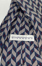 Load image into Gallery viewer, Givenchy Monsieur Mens Multicolor Geometric Print Silk Adjustable Designer Tie