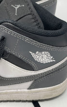 Load image into Gallery viewer, Nike Kids Air Jordan 1 Mid DQ8424-001 Black Gray White Sneaker Shoes Size 2.5Y