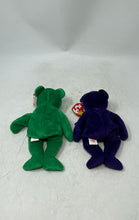 Load image into Gallery viewer, Set Of 2 Pcs Ty Beanie Babies Erin And Princess Plush Bar Collection w/ Tags
