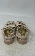 Load image into Gallery viewer, Cherie Girls Pink Leather Open Toe Hook And Loop Sports Sandals Size 32
