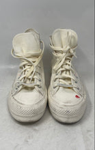 Load image into Gallery viewer, Converse Womens CTAS Lift Platform Hi A09114C White Lace-Up Sneaker Shoes Size 8