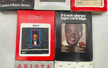 Load image into Gallery viewer, Vintage Mixed Collection 8-Track Cartridge Tapes Box Lot Of 10 Pieces