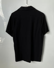 Load image into Gallery viewer, Michael Kors Mens Black Short Sleeve Collared Golf Polo Shirt Size Medium