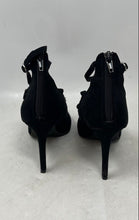 Load image into Gallery viewer, Christian Siriano Womens Black Pointed Toe Stiletto Strappy Heels Size 8