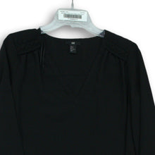 Load image into Gallery viewer, H&M Womens Black Long Sleeve Sheath Dress Size 8