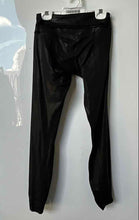 Load image into Gallery viewer, Lululemon Womens Black Elastic Waist High-Rise Compression Leggings Size 4
