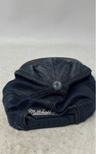 Load image into Gallery viewer, Mitchell & Ness Mens Blue Denim NBA Miami Heat Adjustable Fit Baseball Hat W/Tag