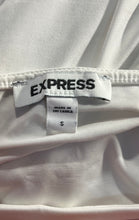 Load image into Gallery viewer, Express Womens White Adjustable Spaghetti Straps Scoop Neck Camisole Top Size S