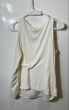 Load image into Gallery viewer, Ann Taylor Womens White Sleeveless Round Neck Pullover Blouse Top Size LP