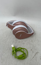 Load image into Gallery viewer, Tuinyo Pink Foldable Wireless Bluetooth Double Over The Ear Headphones Untested
