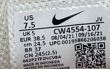 Load image into Gallery viewer, Nike Womens Air Max SC CW4554-107 White Gold Lace-Up Sneaker Shoes Size 7.5