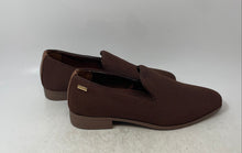 Load image into Gallery viewer, Jeko Mens Brown Square Toe Casual Slip-On Driving Loafer Shoes Size 9