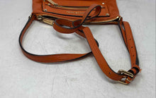 Load image into Gallery viewer, Michael Kors Womens Orange Adjustable Strap Shoulder Crossbody Bag