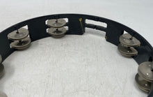 Load image into Gallery viewer, True Colors By Rhythm Tech Black Handheld Tambourine With Metal Jingles
