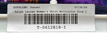 Load image into Gallery viewer, Ralph Lauren Womens Multicolor Pull On Activewear Athletic Skort Size Large