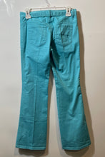 Load image into Gallery viewer, Armani Exchange Womens Turquoise 5 Pocket Design Bootcut Jeans Pants Size 0