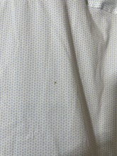 Load image into Gallery viewer, Calvin Klein Mens White & Blue Long Sleeve Regular Fit Dress Shirt Size Medium