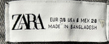 Load image into Gallery viewer, Zara Womens Gray Denim Pockets Stretch High-Rise Casual Skinny Jeans Size 6
