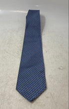 Load image into Gallery viewer, Brooks Brothers Mens Blue Printed Silk Adjustable Designer Tie
