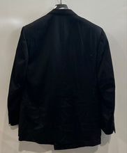Load image into Gallery viewer, The 24 Collection Mens Black Long Sleeve Italian Double-Breasted Blazer Size 50