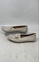 Load image into Gallery viewer, Calvin Klein Womens Lisa Beige Leather Moc Toe Slip-On Loafer Flats Size 9