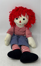 Load image into Gallery viewer, Aurora Raggedy Ann & Andy Red Yarn Hair Collectible Soft Body Rag & Cloth Doll
