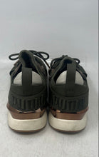 Load image into Gallery viewer, Puma Womens Muse Metal Satin EP 367047 02 Green Lace-Up Sneakers Shoes Size 7.5