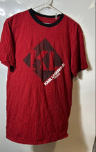 Load image into Gallery viewer, Karl Lagerfeld Paris Mens Red Cotton Short Sleeve Graphic T-Shirt Size Small