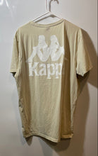Load image into Gallery viewer, Kappa Mens Beige Short Sleeve Crew Neck Regular Fit Pullover T-Shirt Size XXL