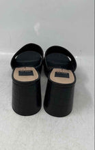 Load image into Gallery viewer, Dolce Vita Womens Marsha Black Leather Slip-On Chunky Heel Slide Sandals Size 7