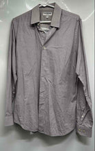 Load image into Gallery viewer, Express Mens Multicolor Printed Long Sleeve Extra Slim Fit Dress Shirt Size M