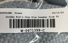 Load image into Gallery viewer, Nike Unisex Kids Air Jordan Future Low GG 724814-014 Gray Blue Sneaker Shoes 5Y