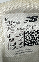 Load image into Gallery viewer, New Balance Kids 550 IHB550CN White Black Red Blue Sneaker Shoes Size 7