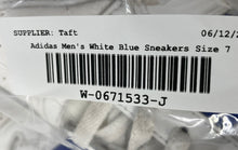 Load image into Gallery viewer, Adidas Kids Forum Mid FZ2085 White Blue Mid Top Lace-Up Sneaker Shoes Size 7