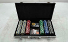Load image into Gallery viewer, Casino Chips 2 Decks Of Playing Cards Poker Set With White Case