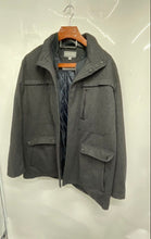 Load image into Gallery viewer, Michael Kors Mens Dark Gray Insulated Long Sleeve Full-Zip Peacoat Size XXL