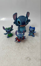 Load image into Gallery viewer, Disney Stitch In Different Fun Poses And Outfits Collectible Figures Set 4 Pcs