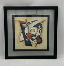 Load image into Gallery viewer, Framed Lithograph Art Print Entitled Jam Session By German Artist Alfred Gockel