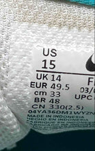 Load image into Gallery viewer, Nike Mens Interact Run White Black Green Low Top Lace-Up Sneaker Shoes Size 15
