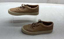 Load image into Gallery viewer, Vince Womens Gabi Camel Leather Round Toe Lace-Up Sneakers Shoes Size EU 37