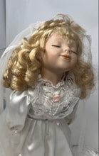Load image into Gallery viewer, Vintage Bride And Groom Kissing Collectible Porcelain Dolls Set Of 2 Pieces